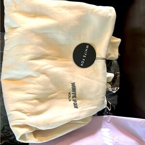 white fox hoodie